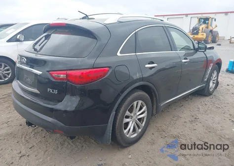 2012 Infiniti Fx35 из США, поврежденный, VIN JN8AS1MU0CM120254